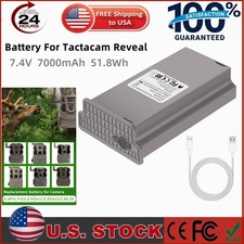  For Tactacam Reveal Battery 7000mAh X/X Pro/Pro 3.0/X Gen 2.0/X Gen 3.0/XB/SK