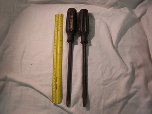 Vintage Craftsman Professional Screwdriver set 2 pc (1 SLOTTED - 1 PHILLIPS) USA