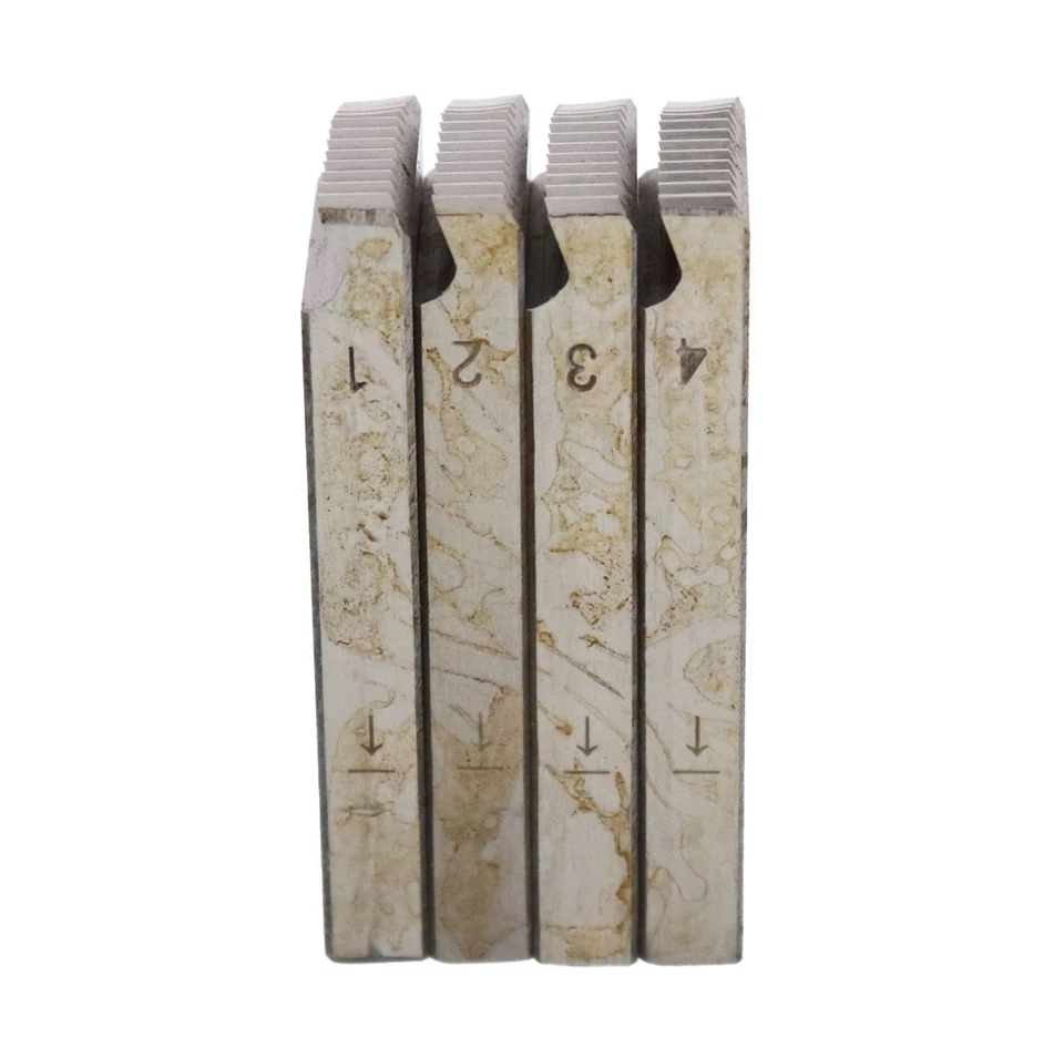 Steel Dragon Tools® 47770 1"-2" HSS RH NPT Pipe Dies fits RIDGID® 811A 815A - Image 2 of 4