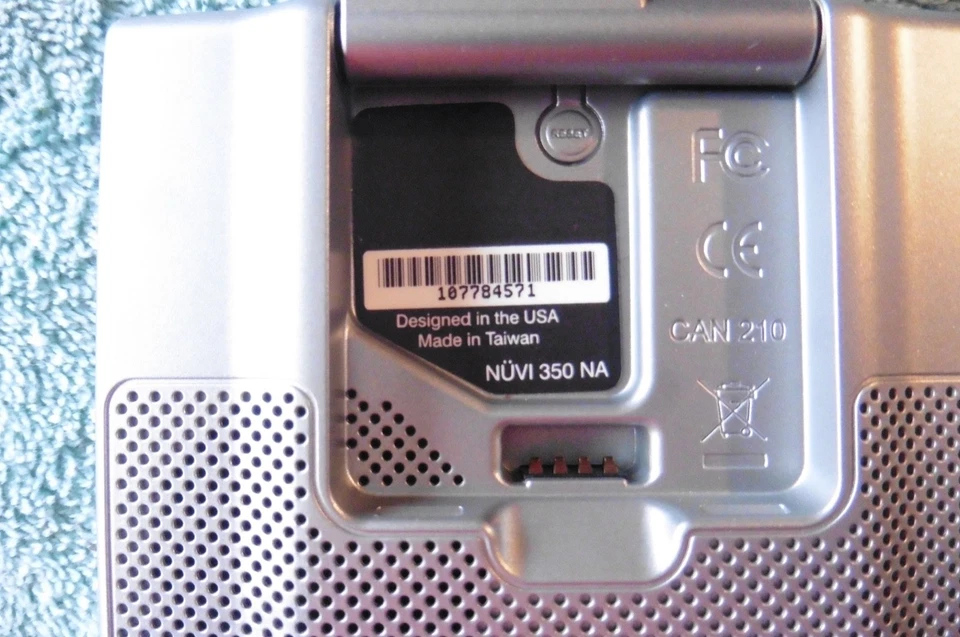 Garmin Nuvi 350 GPS Navigation Bundle Mount Car & Home Charger Case Instructions - Image 3 of 4