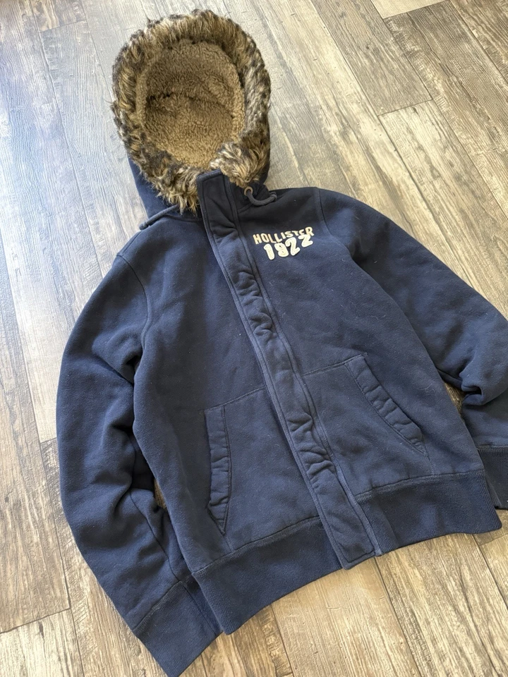Chaqueta Hollister para hombre talla XL - Ropa exterior informal - Negra Foto 2 de 4