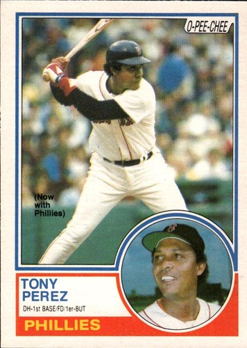 1983 Tony Perez #355