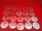 Roll of 20 1964 BU Kennedy Half Dollars 90% Silver $10 Face Value