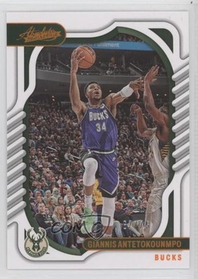 2022-23 Panini Chronicles Absolute Orange 67/75 Giannis Antetokounmpo #130 1u6