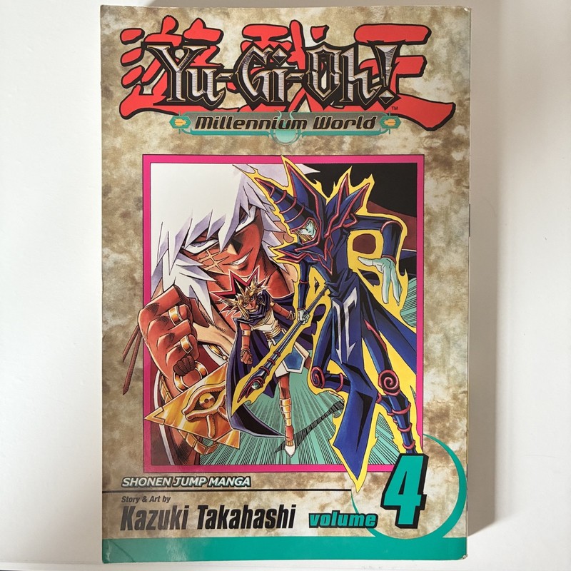 Yu-Gi-Oh! Millennium World volume 4 English NO CARD