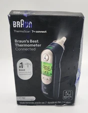 Braun ThermoScan 7 Digital Ear Thermometer, Age-Adjusted Fever Guidance, Baby