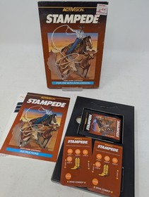 STAMPEDE - Intellivision, CIB, w/ Manual & Overlays