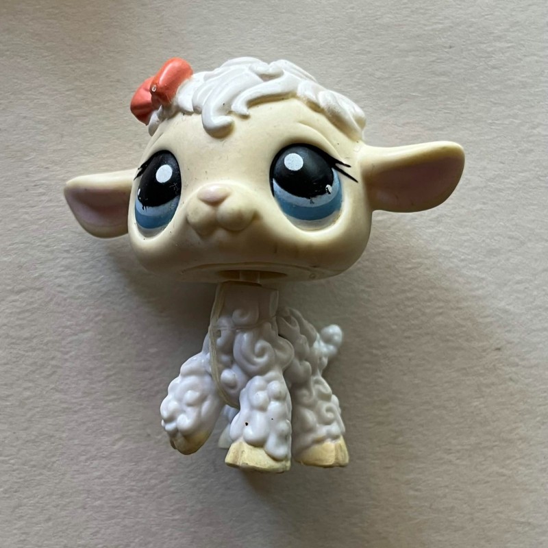 LPS LAMB #879 - Littlest Pet Shop - Hasbro authentic/used