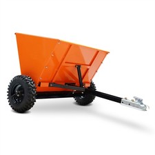 71gal Sand & Gravel Spreader/gritter, Utility Tow-atv/utv Lawn Tractor Spreader