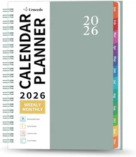 2026 Planner 2026 Planner Weekly and Monthly from Jan. 2026 - Dec. 2026 Calendar
