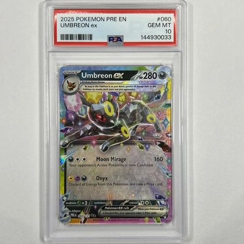 Umbreon EX 60/131 PSA 10 Gem Mint - Prismatic Evolutions