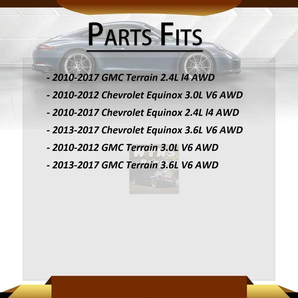 Se adapta a Chevrolet Equinox Cardone 2010 2011 2012 2013 2014 eje trasero 2x CV Foto 2 de 4