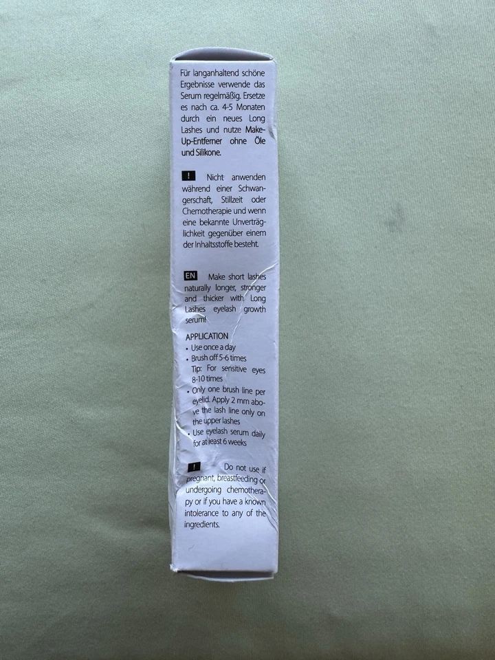 Dr. Massing Wimpernserum neu original lange Wimpern long lashes alte Rezeptur  - Bild 4 von 4