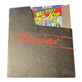 NES Wall Street Kid SOFEL Nintendo Tested Authentic w Sleeve Clean