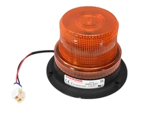 ECCO 6465 Series SAE Class III LED Beacon Light Pluse8 Flash Pattern Amber