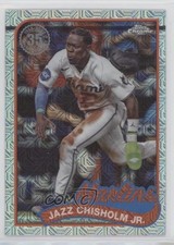 2024 Topps Series 1 1989 Topps Chrome Silver Pack Jazz Chisholm Jr #T89C-92 3bs