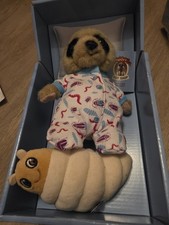 Yakov's Toy Shop Meerkat Baby Oleg with Box and Paperwork