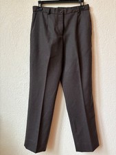 Vintage Pendlton Women's Size 4 Brown Wool Flat Front Fully Lined Pants /Slacks