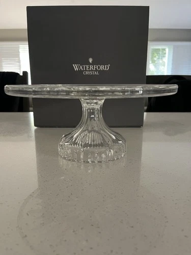 Vintage Waterford Crystal Lismore FTD Cake Plate