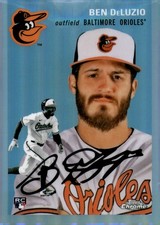 2023 Topps Chrome Platinum Anniversary #180 Ben DeLuzio Refractors