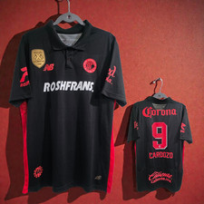 Toluca FC Third 25/26 New Balance - Black - CARDOZO # 9 - 2XL (Run Small)