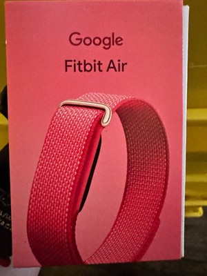Google Fitbit Air Fabric/Canvas Performance Loop Strap Band - Pink GA04817-GB
