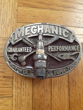 Mechanic Belt Buckle SN H353 1982