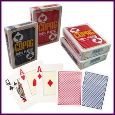 Premium Plastic Poker Cards Texas Playing Cards Standard Sealed Decks Magic.