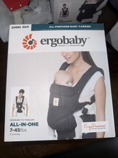 Ergobaby 4 Position Omni 360 Baby Carrier Pure Black
