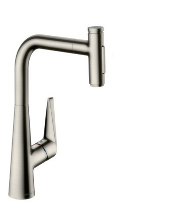 Hansgrohe sink mixer 300 Talis Select M51 72823800 stainless steel look