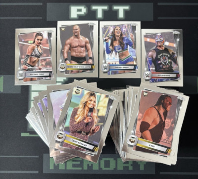 *UPDATED 03/26* WWE Topps Chrome 2025 Wrestling - Base Cards - Complete Your Set