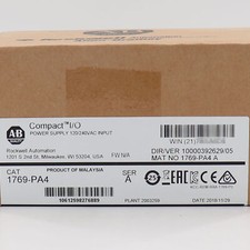 Allen-Bradley 1769-PA4 CompactLogix Power Supply 120/240 1769PA4
