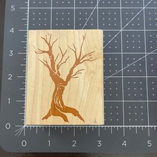 1995 Posh Impressions Z716F Old Tree Rubber Stamp