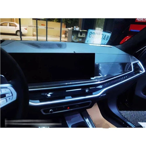 For BMW X5 G05 LCI 2024+ Dry Carbon Fiber Interior Full Set Accessories Kit Trim - Picture 5 of 15