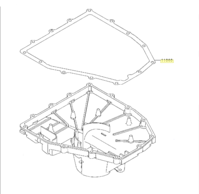 Oil Leak Repair Gasket Oil Pan Gasket For Kawasaki Ninja ZX-6R