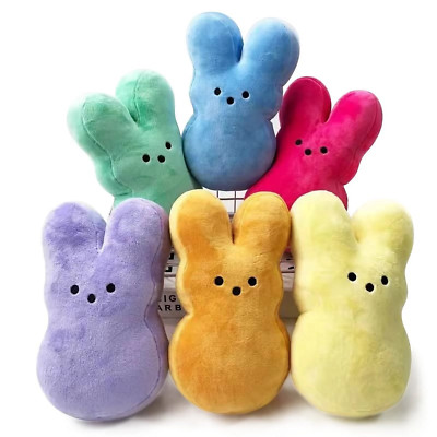 6 Inch Easter Bunny 6 Pack, Easter Basket Gift,Easter Gifts Decorations