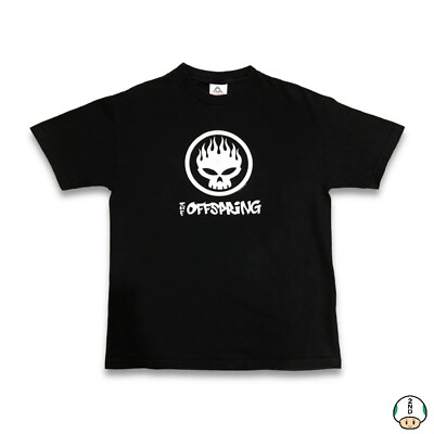 Vintage 2000 The Offspring T Shirt Mens Medium Black Conspiracy of One Band Tee