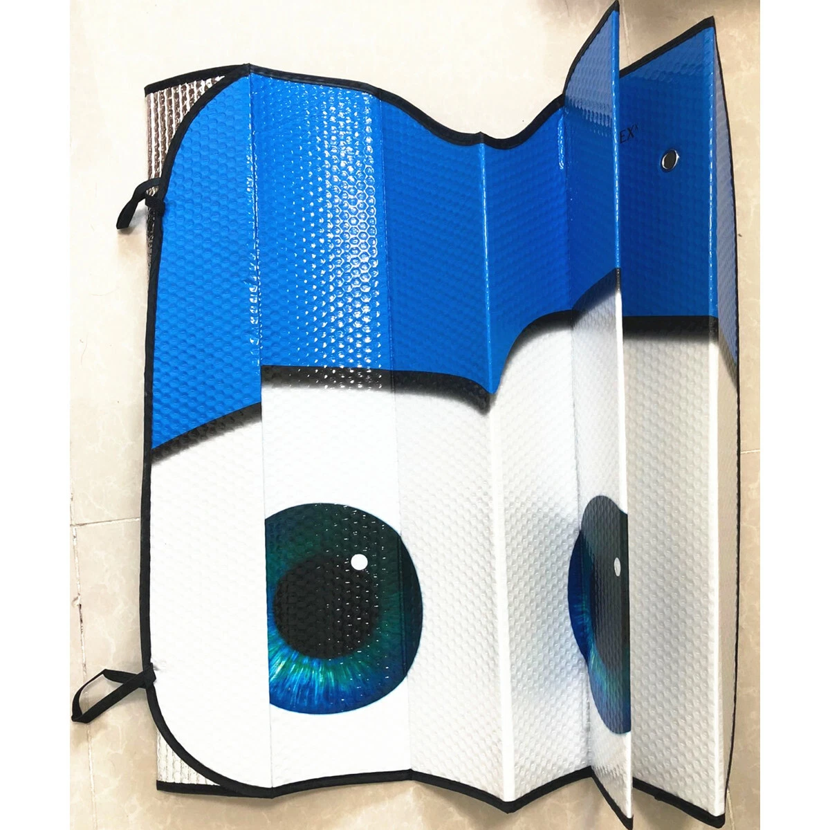 Car Front Window Screen Sun Shade Cover Cartoon Eye Windshield Sunshade Visor