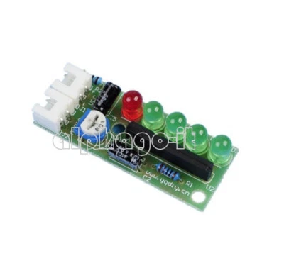 KA2284 Audio Level Indicator DIY Electronic Kit Parts 5mm RED Green LED 3.5-12V
