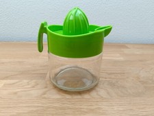 SAFT OBST ZITRONENPRESSE MANUELL ENTSAFTER ZITRUS FRUCHT, GLAS PRESSE GRÜN,