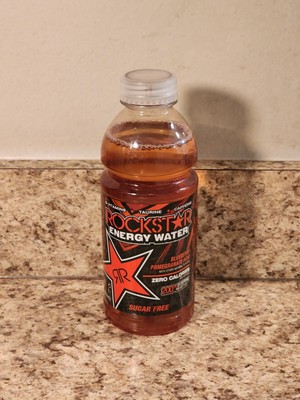 RARE Rockstar Energy Water Blueberry Pomegranate Acai Full 20oz Bottle 