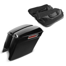 Hard saddlebags Stretched for Harley Road King 14-23 with inner bags