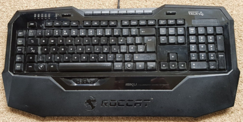 Roccat ISKU illuminierte Gaming-Tastatur - UK Layout - Bild 1 von 4