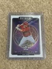 Mike Trout 2021 Donruss Optic Mythical #M9 Los Angeles Angels Baseball MLB