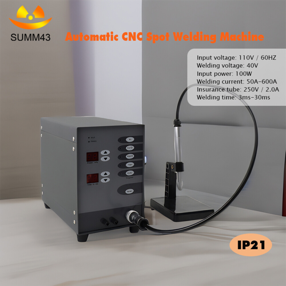 Automatic CNC Spot Welding Machine Pulse Argon Arc Welder Kit for Jewelry Repair