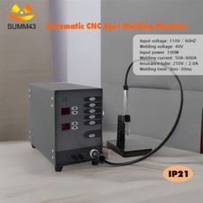 Automatic CNC Spot Welding Machine Pulse Argon Arc Welder Kit for Jewelry Repair