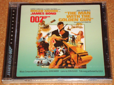 JAMES BOND: MAN WITH GOLDEN GUN- remastered soundtrack CD album -RARE/NEW/SEALED