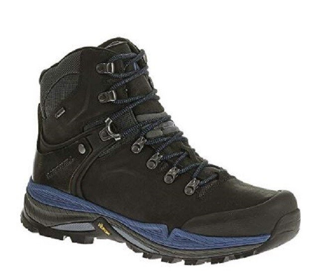 Scarpone da trekking Merrell uomo Crestbound Gore Tex nero blu J01529 nuovo con scatola