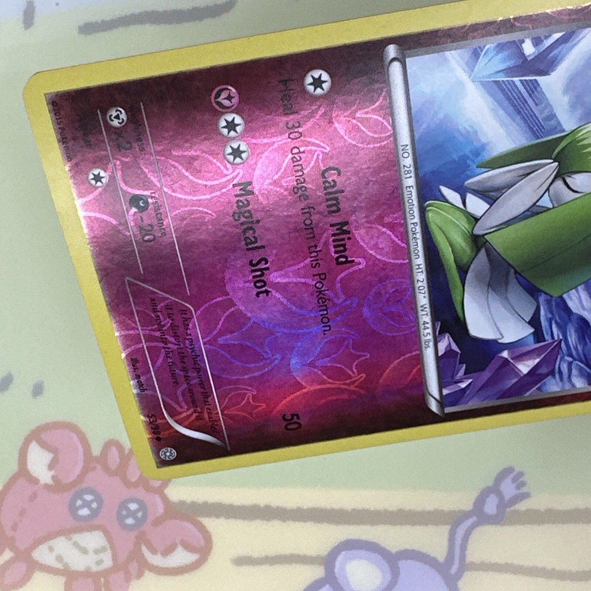 Kirlia 53/98 Reverse Holo Uncommon XY Ancient Origin Pokemon Kirlia 53/98 Reverse Holo Uncommon XY Ancient Origin Pokemon