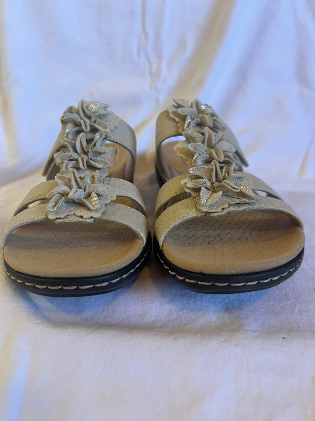 clarks Laurie Ann Judi sandali donna collezione comfort taglia 8 M